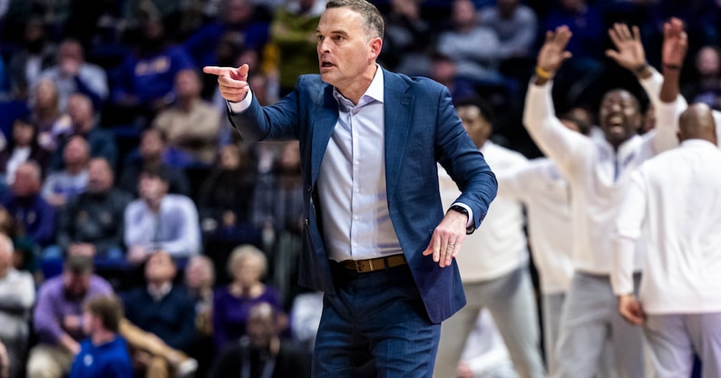 Inside LSU's view of Matt McMahon and the future of LSU Basketball (Photo: © Stephen Lew-Imagn Images)